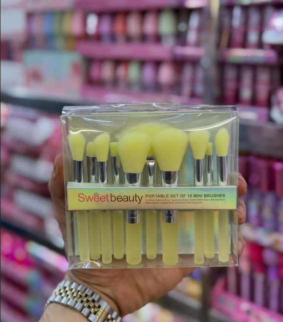 ست براش ۱۰ تکه سوییت بیوتی Sweet Beauty