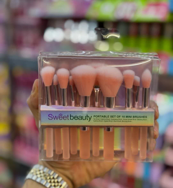 ست براش ۱۰ تکه سوییت بیوتی Sweet Beauty
