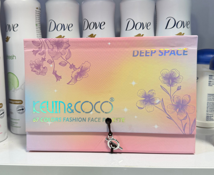 پالت (سایه . رژگونه . رژلب . هایلایتر . سایه ابرو . کانتور و کانسیلر )کوین & کوکو KEVIN & COCO
