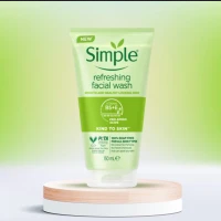 ژل شستوشوی صورت سیمپل مدل kind to skin حجم 150 میلیلیتر
