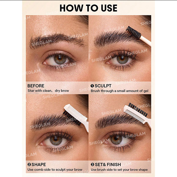 ژل ابرو لیفت کننده قوی Save It Laminating Brow Gel Set 8G